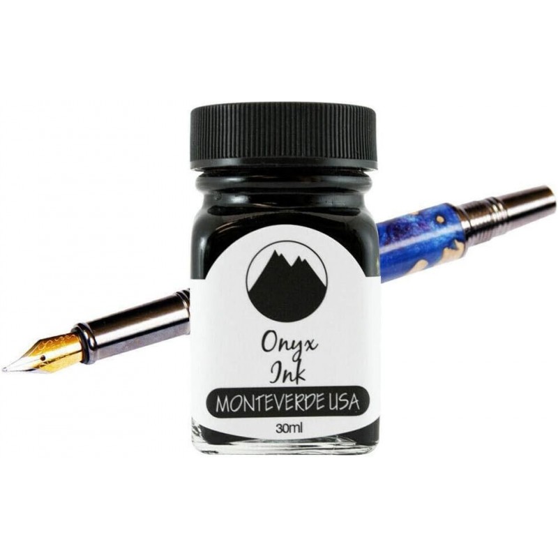 MONTEVERDE-Tintenflasche, 30 ml, Onyx (G309OX)