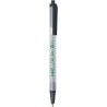 BIC CSEM11BK Ecolutions Clic Stic Druckkugelschreiber, schwarze Tinte, 1 mm, mittel, Dutzend