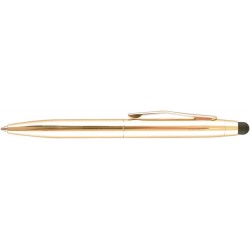 UCH007SGLD - Kugelschreiber/Stylus, einziehbar, mittlere Spitze, 4-1/8, Gold