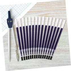 Tofficu 20 Stück schwarzer Gelstift, schwarzer Dekor-Kugelschreiber, schwarze Kugelschreiber, schwarze Füllfedertinte, schwarze Stifte, Kugelschreiber, schwarze Tinte, kreative Stiftminen, Kunststoff, S206, wichtiges Studentenzubehör