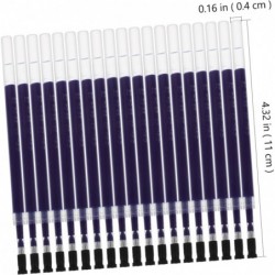 Tofficu 20 Stück schwarzer Gelstift, schwarzer Dekor-Kugelschreiber, schwarze Kugelschreiber, schwarze Füllfedertinte, schwarze Stifte, Kugelschreiber, schwarze Tinte, kreative Stiftminen, Kunststoff, S206, wichtiges Studentenzubehör