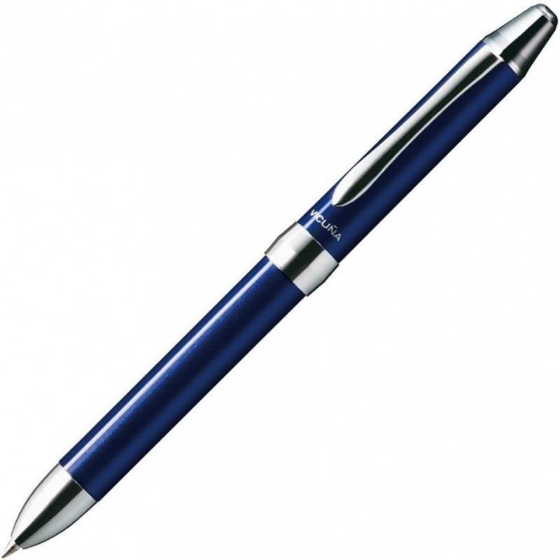 Pentel Vicuna EX XBXW1375C Multifunktions-Kugelschreiber, blau