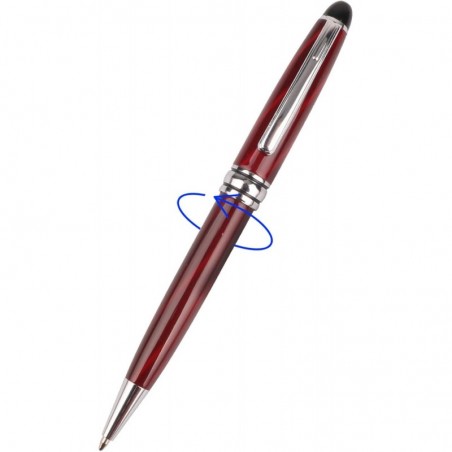 STONEGO Schwarze Tinte, mittlere Spitze (1,0 mm), einziehbarer Lack-Tintenroller, sanft schreibender Tintenroller, eleganter Executive-Signatur-Stift, Geschenk für Männer und Frauen, Schule, Büro, Geschäft