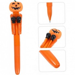 Lurrose Box-Kugelschreiber Roboter-Boxstift Kreativer schwarzer Tintenstift Halloween-Kugelschreiber Halloween-Stift Spielzeug Neuartiger Stift Kreative Stifte Dekorativer Stift Signatur-Stift Stress-Spielzeug-Stift Bauchmuskeln