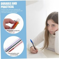 10 Stück Kugelschreiber Transparenter Stift Smencils-Stifte Schwarze Tinte Büro-Schilderstifte Schwarzer Gelstift Klassenzimmerpreise Mehrfarbige Shuttle-Stifte Stifttinte Studenten-Kunststoff-Haushalts-Graffitistift