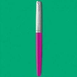 Parker Jotter Originals Tintenroller, klassisches Magenta-Finish, feine Spitze, schwarze Tinte