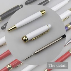 Personalisiertes Stift-Geschenkset, individueller Stift mit Namen, Metallstift mit kostenloser Gravur, Geschenke zum Schulabschluss, Jahrestag, Geburtstag, Weihnachten, einzigartige Geschenke für Männer und Frauen, schwarze Tinte. (Rot)