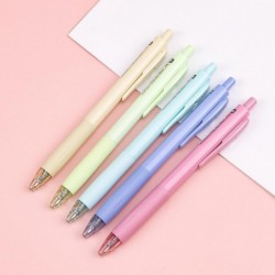 Terdey Gelschreiber-Set, süße Stifte, Kawaii-Schulbedarf, einziehbare Geltinte, schwarzer, neuartiger Neutralstift, stumm schaltender Kugelschreiber mit sanftem Schreiben für Schule, Zuhause, Büro, Schreiben, feine Spitze 0,5 mm (5 Stück)