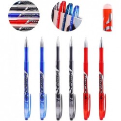 53-teiliges Set mit löschbaren Gel-Tintenstift-Minen, 0,5 mm, Schwarz, Blau, Magic, löschbarer Gelstift, abwaschbarer Griff, Schreibutensilien für Büro und Schule, japanisches Briefpapier (Schwarz)