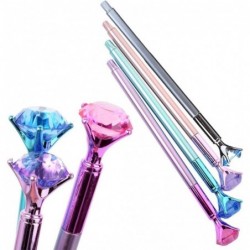 queenland 8er-Pack Big Diamond Gelschreiber-Set, blaue Tinte, Kugelschreiber mit 0,5-mm-Spitze, Gel-Tintenroller-Stift-Set, Schul- und Büroschreibwaren