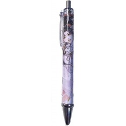 4 Stück Anime Tian Guan Ci Fu Gel-Tintenstifte, 0,5 mm Kugelschreiber, 50 Stück Aufkleber, Presse-Schreibstift, Schulbedarf, Bürobedarf