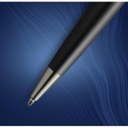 Waterman Expert Kugelschreiber,Schwarze Metallic-Lackierung