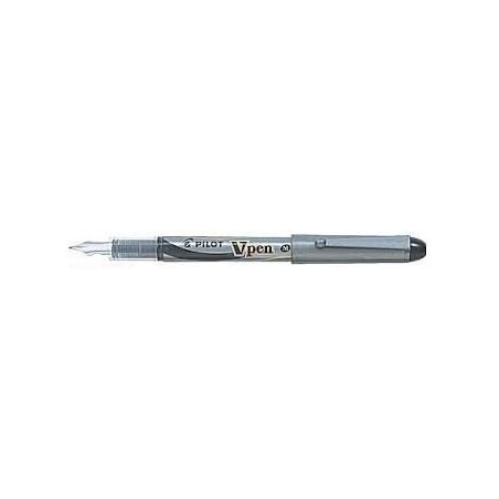 Pilot V Pen (Varsity) Einweg-Füllfederhalter, schwarze Tinte, mittlere Spitze, 5er-Set (mit der Original-Produktbeschreibung aus unserem Shop)