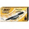 bic Soft Feel Druckkugelschreiber, schwarze Tinte, 1 mm, mittel, Dutzend