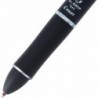 Pilot Dr. Grip 4+1, 4-farbiger 0,7-mm-Kugelschreiber und 0,5-mm-Druckbleistift – schwarzes Gehäuse (BKHDF1SFN-B)