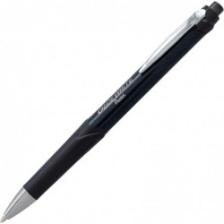 Pentel Glidewrite Signature Kugelschreiber, schwarzer Schaft, (1,0 mm) mittlere Linie, schwarze Tinte, 12 Stifte (BX930A-A)