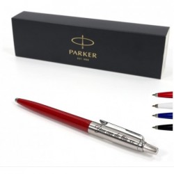 Personalisierter Parker Jotter Kugelschreiber Stift Geschenkbox,Rot