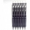 Pilot Acroball Knock Kugelschreiber, 0,5 mm extrafein, Schwarz (BAB-15EF-BB), 6 Stifte pro Packung (Japan-Import) [Komainu-Dou Originalverpackung]