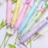 oneZHI 6 Stück Kawaii-Kugelschreiber, 0,5 mm, Anime-Gel-Tintenstift, schwarzes Kätzchen, Geschenke, Melodie, Cartoon, süßes Schulbedarfsset für Kinder, Teenager, Mädchen, Frauen