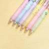 oneZHI 6 Stück Kawaii-Kugelschreiber, 0,5 mm, Anime-Gel-Tintenstift, schwarzes Kätzchen, Geschenke, Melodie, Cartoon, süßes Schulbedarfsset für Kinder, Teenager, Mädchen, Frauen