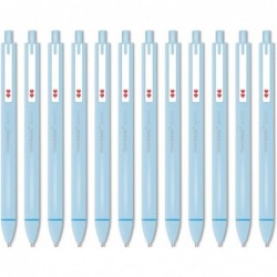 Paper Mate Glide G610 Gel-Stylus-Stifte, einziehbar, blaue Tinte, feine Schreibspitze, einfacher Griff, 0,5 mm, 12er-Pack (blau)