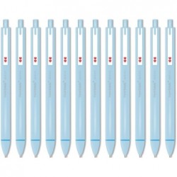 Paper Mate Glide G610 Gel-Stylus-Stifte, einziehbar, blaue Tinte, feine Schreibspitze, einfacher Griff, 0,5 mm, 12er-Pack (blau)