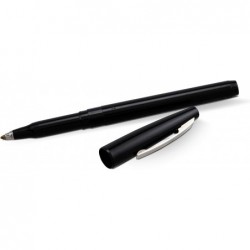 Pentel Rolling Writer Tintenroller, mittlere Linie, schwarze Tinte, 5er-Pack (R100BP5A)