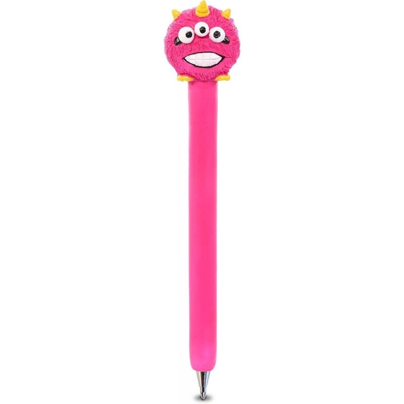 Pinker Monster-Neuheitsstift – Niedliche, witzige Stifte für Kinder, Teenager, Erwachsene, lustiger cooler Kugelschreiber für das Schreiben in der Schule, einzigartiges Büromaterial, niedliches Monster-Stiftgeschenk für Männer und Frauen – 6 Zoll