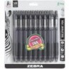 Zebra Pen Z-Grip Druckkugelschreiber, mittlere Spitze, schwarze Tinte, 18er-Pack, Modellnummer: 22218