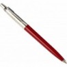 1 x Parker Jotter Druckkugelschreiber, roter Schaft, schwarze Tinte, mittlere Spitze