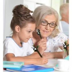 Planet Pens Panda-Neuheitsstift – lustiger und einzigartiger Kugelschreiber für Kinder und Erwachsene, farbenfrohes Wildtier-Schreibstift-Instrument für coole Schreibwaren, Schule und Büro-Schreibtischdekoration