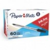 Paper Mate InkJoy 50ST Kugelschreiber, mittlere Spitze (1,0 mm), schwarz, 60 Stück