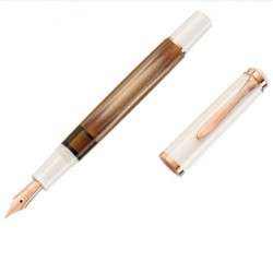 Pelikan Classic Copper Rose-Gold Kolbenfüllhalter Federbreite: F - Fein