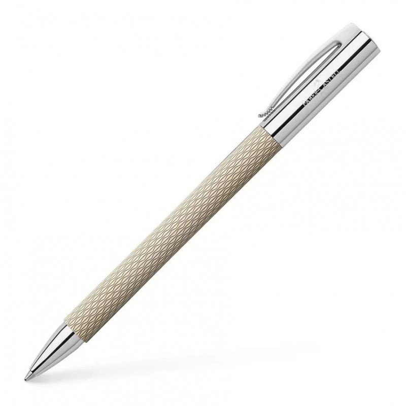 Faber-Castell Ambition OpArt White Sand Drehkugelschreiber,B