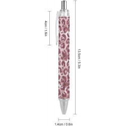 Einziehbarer Kugelschreiber mit Glitzermuster in Rosa und Roségold mit Geparden- und Leopardenmuster, Schreibstifte für Männer und Frauen, 0,5 mm, nachfüllbarer Kugelschreiber mit schwarzer Tinte, 1 Stück