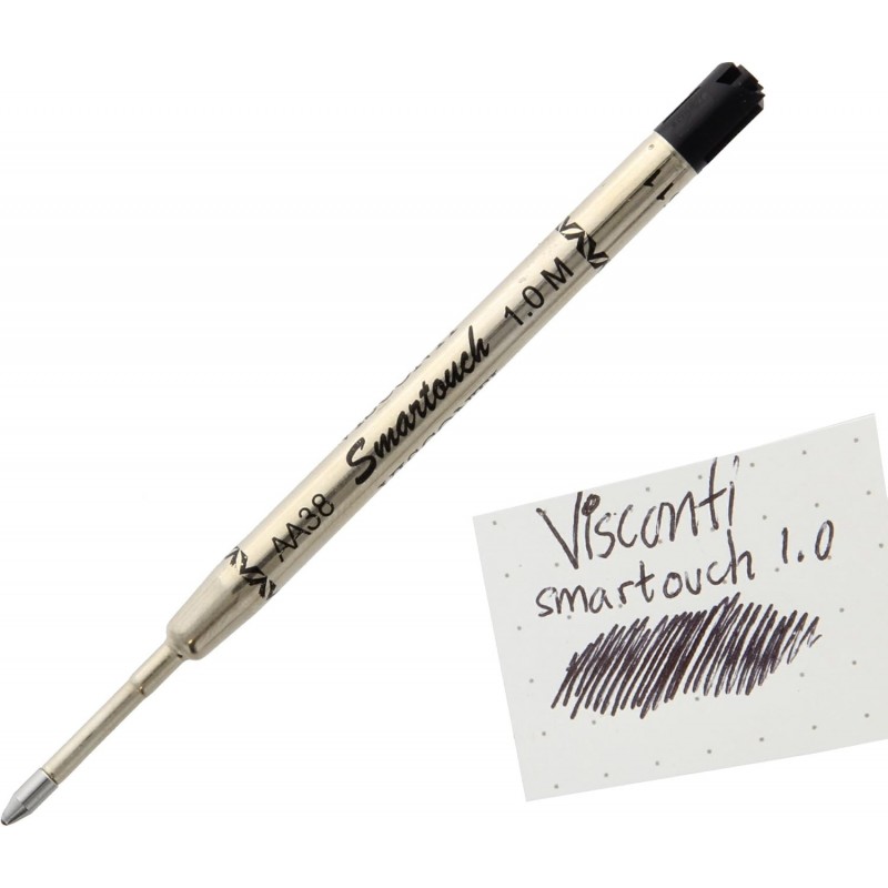 Visconti Gel-Kugelschreibermine, Schwarz, Medium, A38.02M