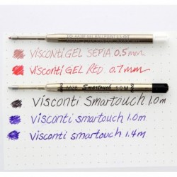 Visconti Gel-Kugelschreibermine, Schwarz, Medium, A38.02M