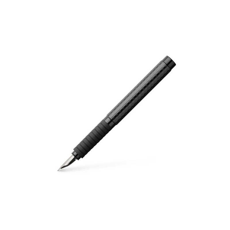 Faber-Castell Essentio Carbon Füller,Federbreite M, schwarz