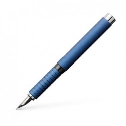 Faber-Castell Essentio Aluminium Füller,Federbreite B, blau