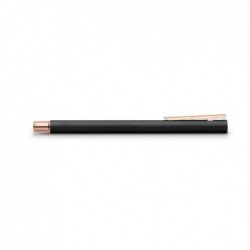 Faber-Castell Neo Slim Metall Tintenroller schwarz mit rosegold