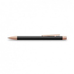 Faber-Castell Neo Slim Metall Kugelschreiber schwarz mit rosegold