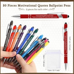 30 Sets Anerkennungsgeschenke für Mitarbeiter, inklusive Skelettschlüssel, Flaschenöffner, Dankeschön-Schlüsselanhänger, inspirierendem schwarzen Tintenstift und Organzabeutel für Kollegen, Mitarbeiter, Lehrer, Abschlussgeschenk