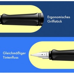 LAMY safari Füllhalter - Strichbreite M – Schwarz