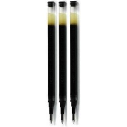 Pilot Pen G207 schwarze Gel-Tinten-Mine, Ersatzteil für G2, AlphaGel, G23, G2ex, Gel-X, Begreen G-Knock, ExecuGel und B2P Kugelschreiber BLS-G2-7 (3er-Pack)