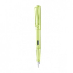 LAMY safari moderner Füllhalter green, Stichbreite M Feder Linkshänder