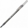 BIC Round Stic Kugelschreiber, feine Spitze 0,8 mm, schwarze Tinte, 3 Dutzend Stifte (GSF11-BK)