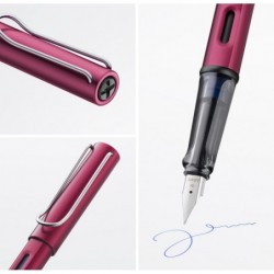 Lamy AL-star black purple Füller –Strichbreite B–Rechtshänder