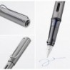 Lamy AL-star graphite Füller – Füllhalter Strichbreite B–Rechtshänder