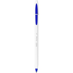 Bic Cristal Up Kugelschreiber, Blau, 4er-Pack