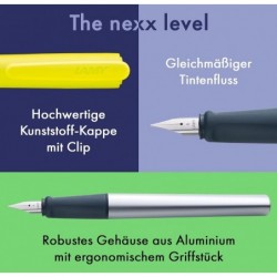 Lamy nexx Gelb Füller - Strichbreite A -Rechtshänder